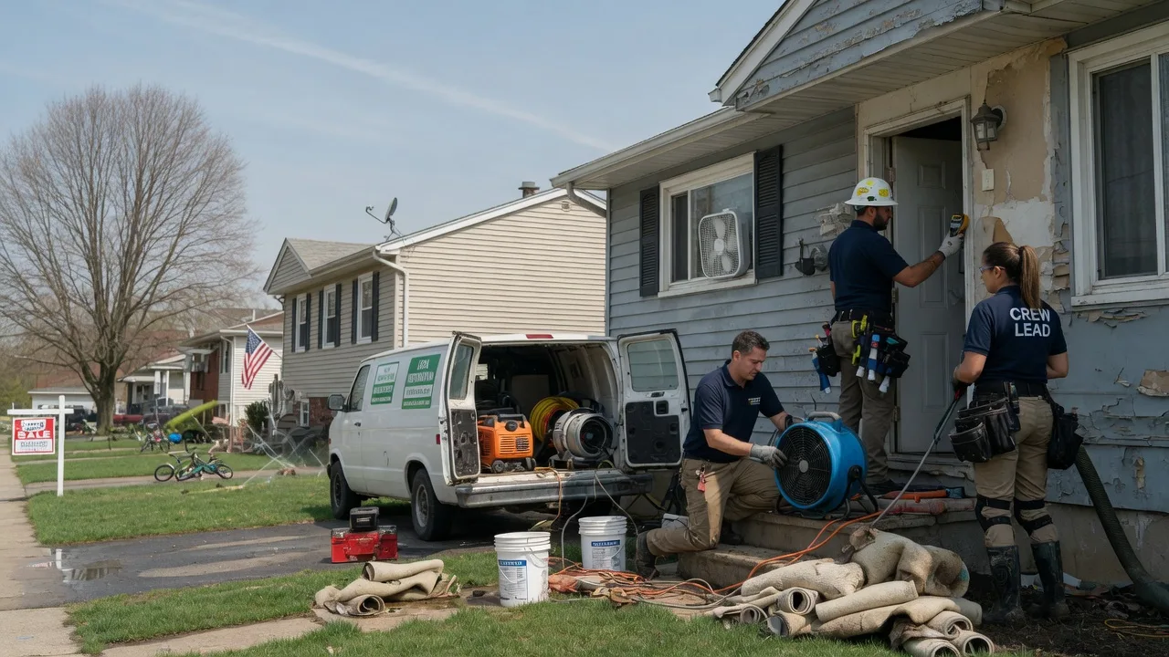 Flood Cleanup in Clawson, MI near me